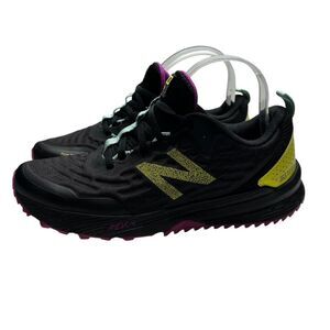 New Balance Women's Black and Yellow all terrain Running Shoes 7